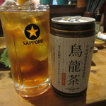 立ち呑みのさのや - 烏龍茶