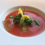 カミムラ  - アイコガスパチョ  胡瓜のソルベ 