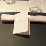 リストランテ カノフィーロ - ２０１７年８月５日のテーブルセット