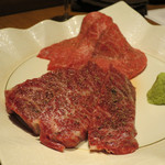 焼肉 うしみつ - ハラミとシンシン