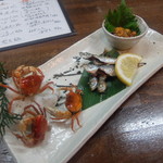 いこい食堂 一行三昧 - 沢蟹