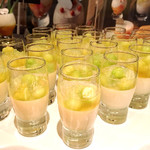 ザ・テラス - メロンの杏仁プリン