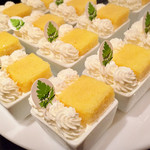 ザ・テラス - バナナとパパイヤのショートケーキ