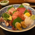 多助割烹 - 刺身盛り合わせ