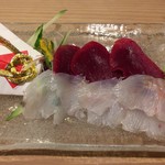 うを徳 - 青森 ミンククジラ + 宮城 気仙沼 鱸