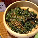 旬菜・旬魚 なかむら - ほうれん草の胡麻和え