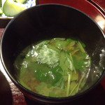 旬菜・旬魚 なかむら - シジミの味噌汁