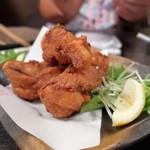 つかふき屋 - 地鶏もも唐揚げ