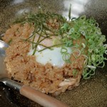 つかふき屋 - 温玉チャーハン