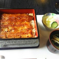 鰻割烹 伊豆栄 本店 - うな重（梅）