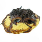 ラ クレリエール - 土用丑の日の鰻ロースト　オーストラリア産黒トリュフ乗せ　トリュフ入り卵黄　トリュフソース