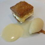 ラ クレリエール - ミルフィーユ　シャンパーニュのアイスクリーム