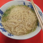 元祖長浜屋 - 替え玉後。結構な量。