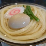 まさか - かけうどん（ひやあつ）