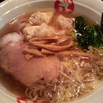 和浦酒場　弐 - 醤油ラーメン＋海老ワンタン