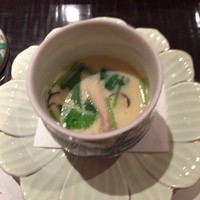 大三 - 焼き穴子の茶碗蒸し