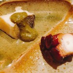 鮨 竜介 - 2017.7.  鮑と蛸の柔らか煮