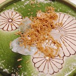 鮨 竜介 - 2017.7.  真子鰈 サマートリュフかけ