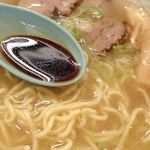 ラーメン ふくや - "しおtoMIX"；私のテッパン．盤石, ﾃﾞｽ(^^)b @2017/08/05