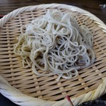 【2017.8.6(日)】手挽き二八そば(並盛)1,000円の麺
