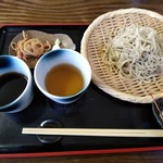 【2017.8.6(日)】手挽き二八そば(並盛)1,000円