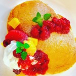 イシカワ - カフェタイム限定。パンケーキ