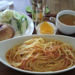 伊豆高原シーズンズ - パスタセット（蟹のトマトクリームソース）