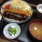 うえ乃家 - 味噌カツ定食