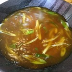 花鶴 - 昆布と鰹節の出汁が効いたカレーうどん