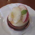 プレリュード - 桃のタルト