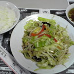 清華 - 2011/03/10 肉野菜炒め780円