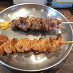 串カツの中村屋 - やきとん（しろ・こころのこり）