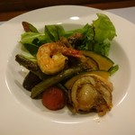 すし辰 - 3000円コース・夏野菜のグリル