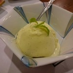 すし辰 - 3000円コース・バニラアイス