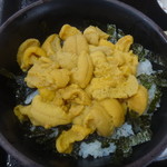 柿崎商店 海鮮工房 - 白塩水丼１９１０円（時価）