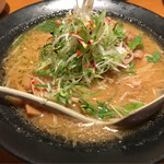 麺屋 花蔵 - 鳥ごぼうみそラーメン