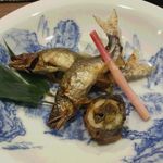 71129972 - 稚鮎塩焼き