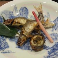 たん熊北店 リーガロイヤルホテル京都店 - 稚鮎塩焼き