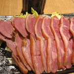 手打ち蕎麦 寺田家 - 鴨肉燻製