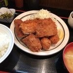 西麻布 三河屋 - 三河屋(ミックス定食)