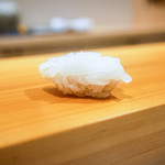 鮨 あらい - 2017/7_白イカ