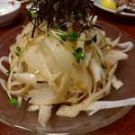 きよ秀 - 【2017.8.6(日)】大根サラダ440円