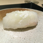 味あら井 - 虎魚の握り