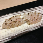 味あら井 - クエの炙り