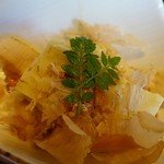 東京 芝 とうふ屋うかい - 竹の子土佐煮