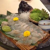 いけす鶴八 新栄店 - 鮃造り　押し返すような弾力は新鮮だからこそっ！！　2017/06/24