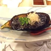 いけす鶴八 新栄店 - 米茄子田楽　トロトロ＆瑞々しい茄子と甘味噌の相性が◎　2017/06/24