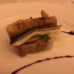 ピアット・スズキ - 冷たい前菜５種（アップ③）