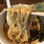 麺づくり 蒼空 - 蒼空台湾らぁめん　麺アップ