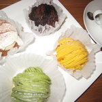 Mon Cafe - 「cake set 680円」お好きなケーキ１個＋お好きなドリング１杯